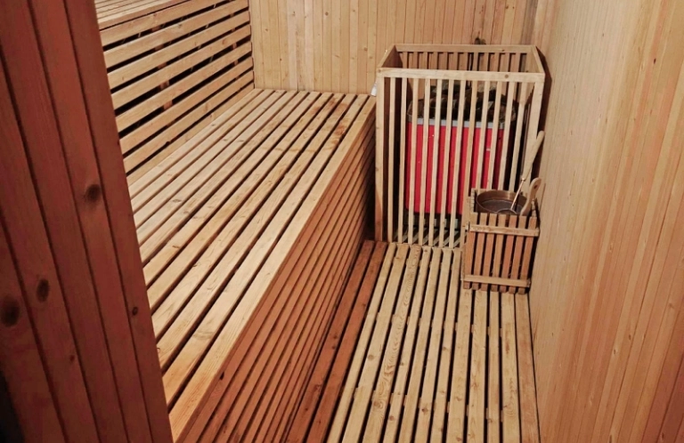 drewniana sauna